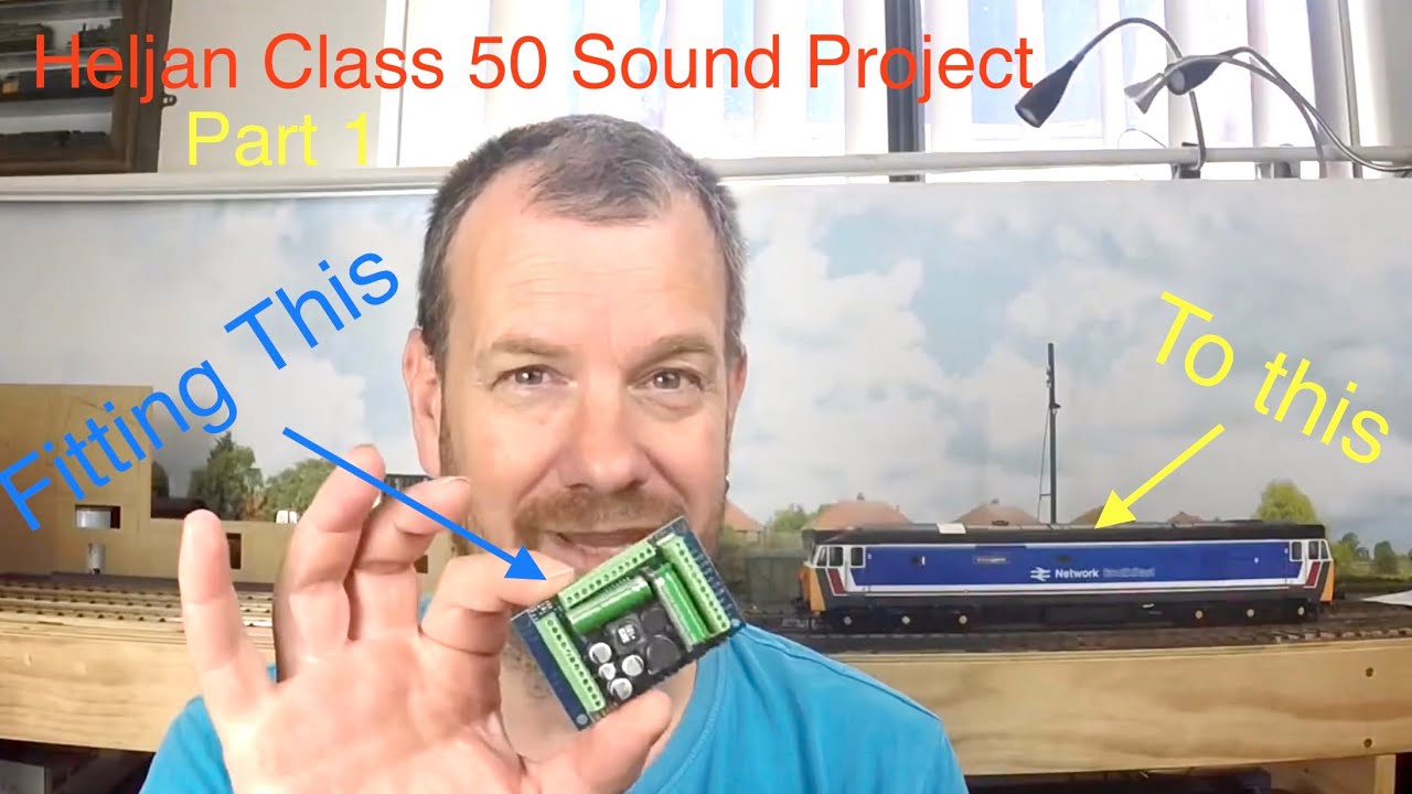 Model Trains 128 - Sound Fitting to Heljan Class 50 in O Gauge with CoastalDCC Loksound 7mm scale
