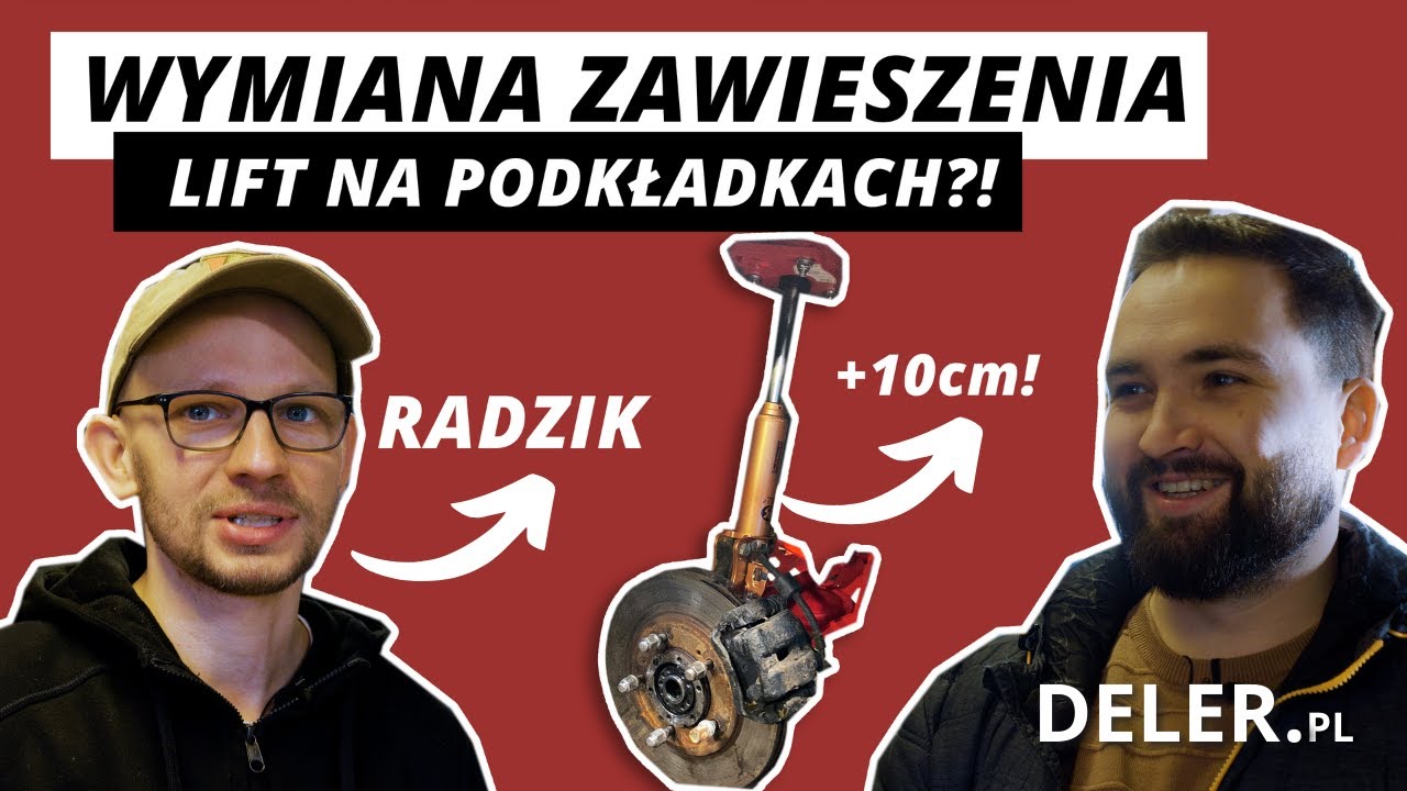 Lift zawieszenia +10 cm od @Radzikone.com . Montaż okazał się być trudniejszy niż się spodziewaliśmy