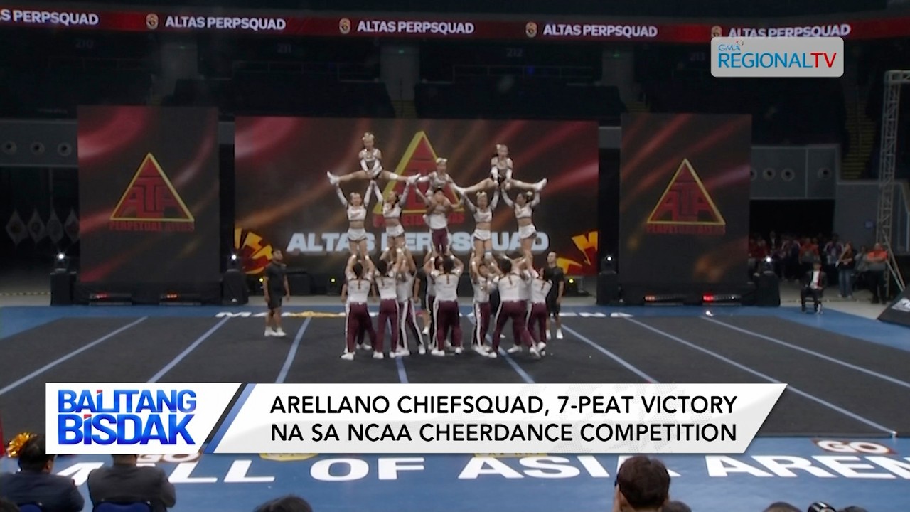 Команда Arellano Chiefsquad выиграла конкурс NCAA по танцам поддержки | Балитанг Бисдак