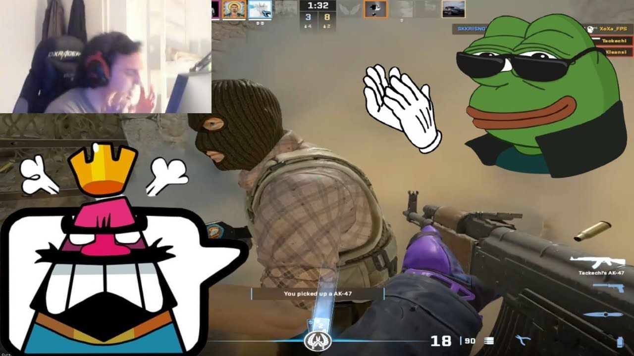 Making people mad in Counter Strike