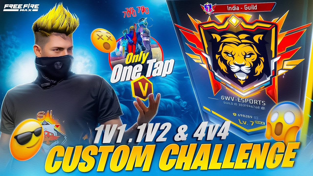 6VS6 WITH SUBSCRIBERS🥰 UID CHEK & REACTION ON GAMEPLAY DAY-2 😵‍💫FREE FIRE #freefire #live #guildt