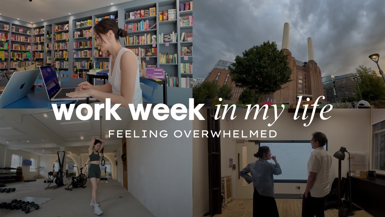 Dealing With Entrepreneur Overwhelm... | Work Week in London Vlog
