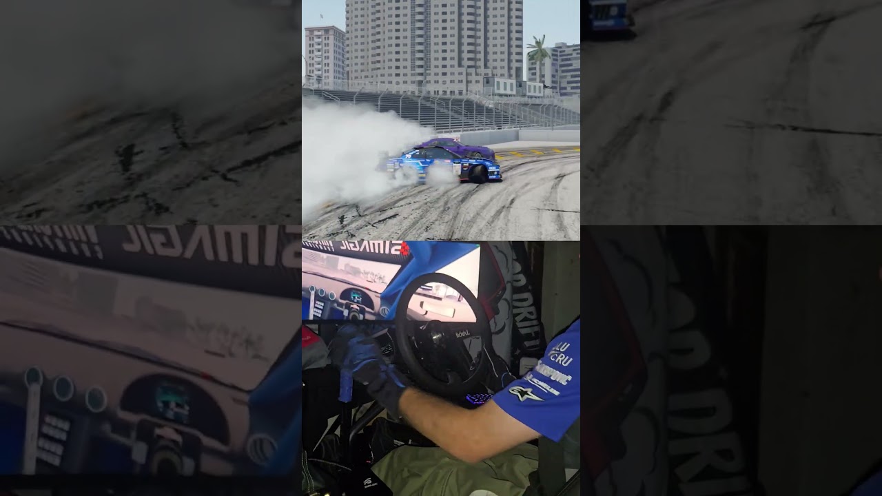Formula Drift Long Beach 2 | Assetto Corsa #drifting #drift #longbeach #fd #sim #cars #drifting