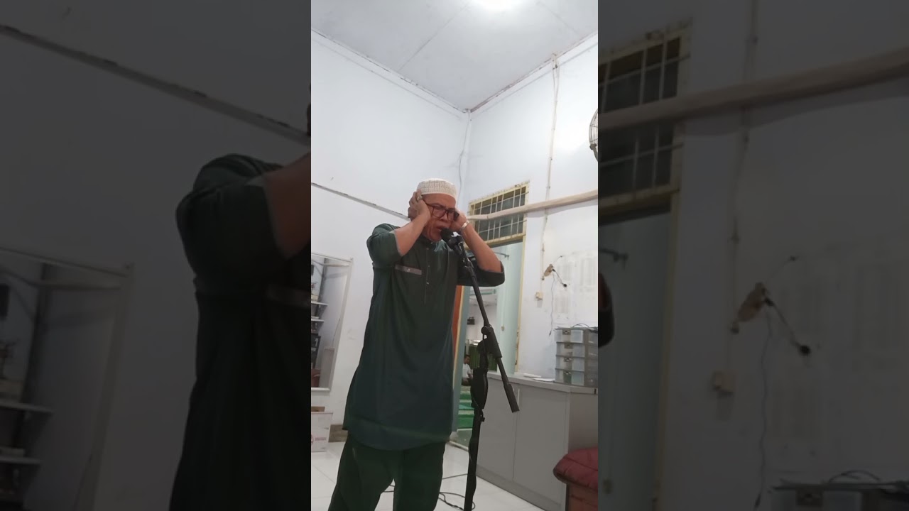 Suasana ramadhan di lanjut kan adzan dzuhur di mesjid al muqarabbun perumahan tumbuh Kendari