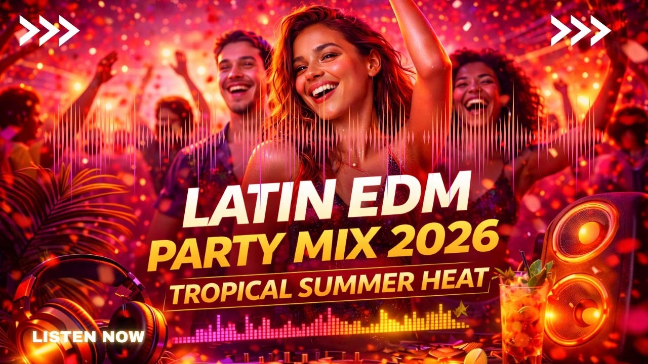 Latin EDM Party Mix 2026 🔥 Tropical Summer Heat | Despasito, Danza Kuduro, Hawai, Despasito Remix