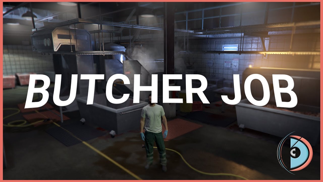 FiveM Butcher Job Script | Real Processing - [ESX] & [QBCORE] & [QBOX]
