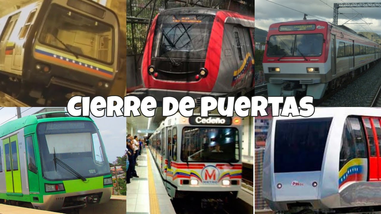 Sonido de cierre de puertas de los trenes de Venezuela