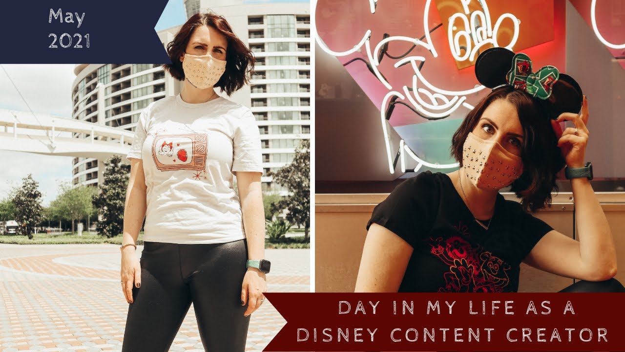 day in my life as a Disney content creator | resort hopping, photoshoots, and snack | May 2021