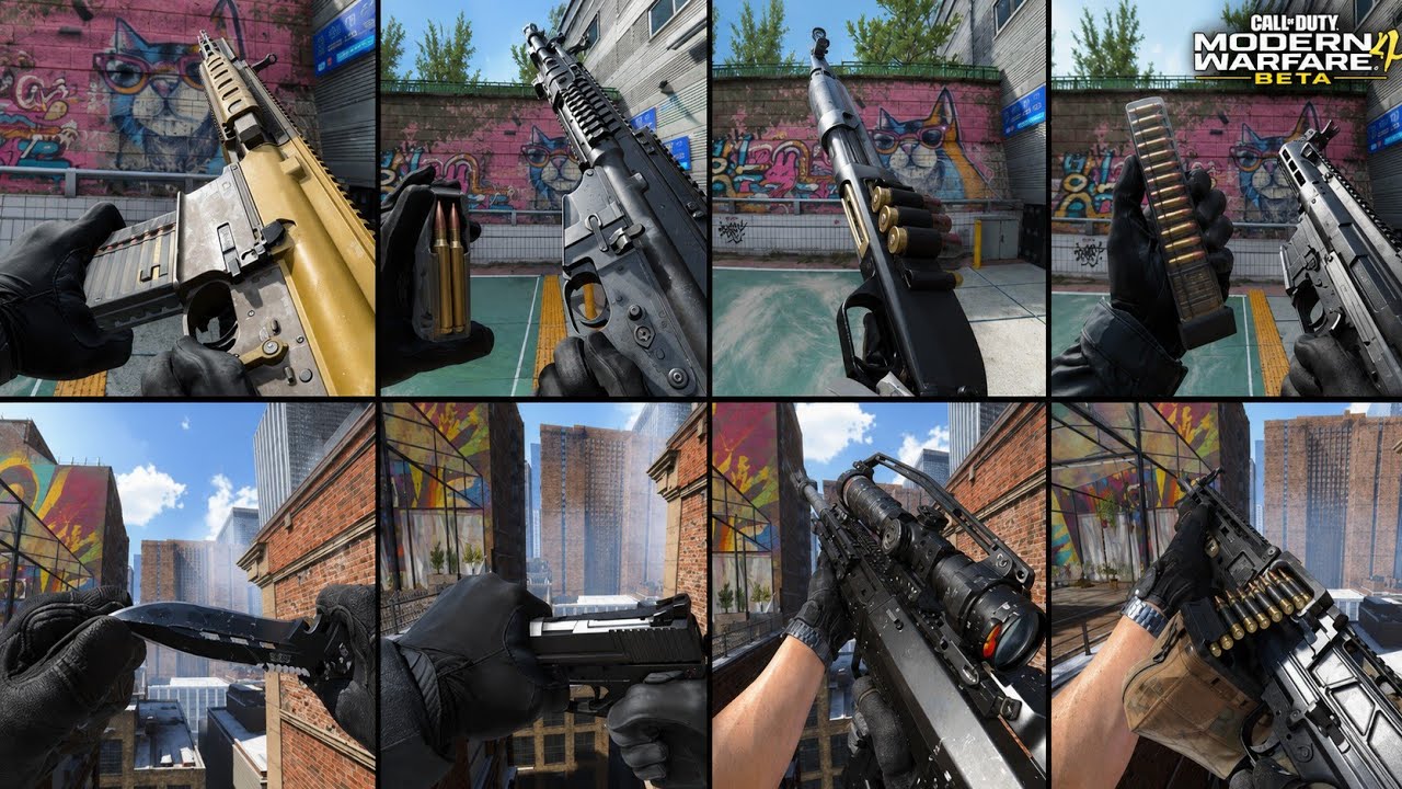 MW4 BETA: ALL Weapon Inspections & Reload Animations | COD MODERN WARFARE 4 (2026)