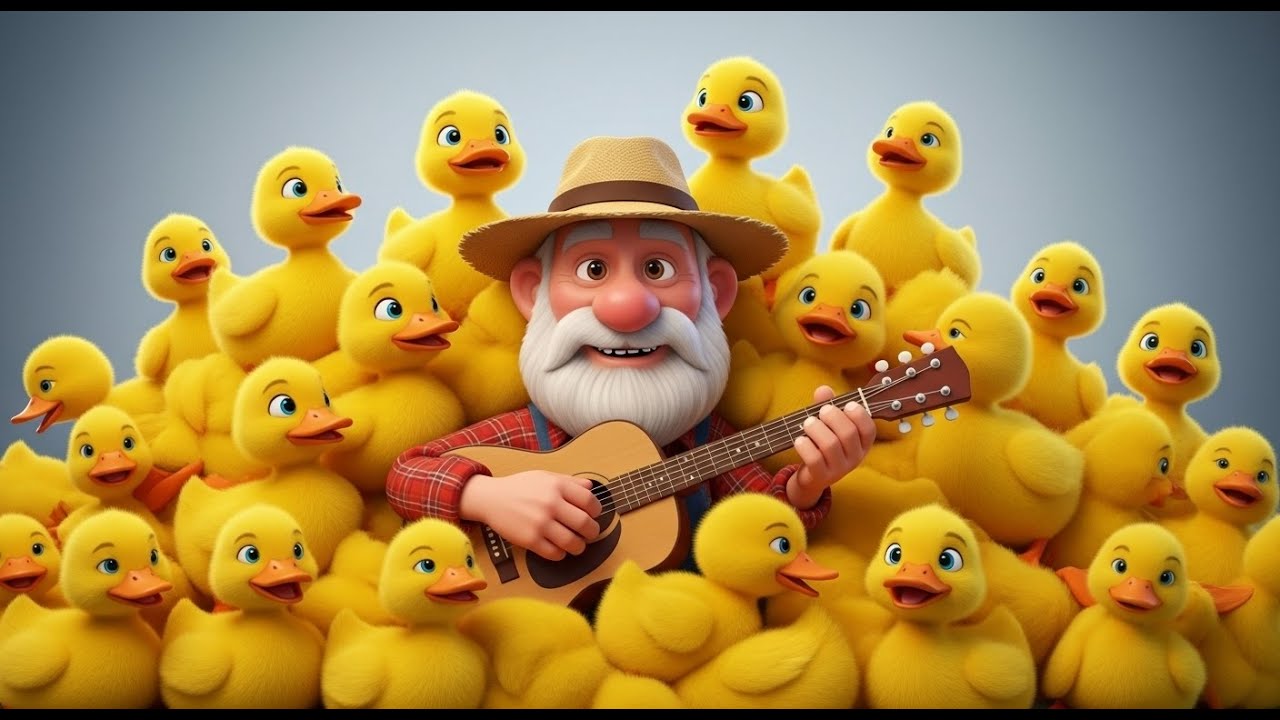 Old MacDonald Had a Farm... But with 100 DUCKS?! 🦆 Funny Counting Song