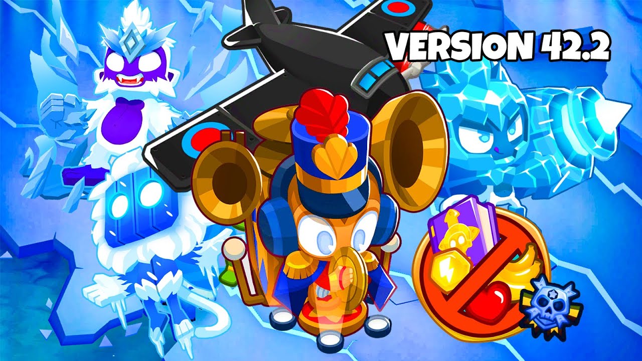 [BTD6] Erosion CHIMPS Black Border w/ Psi, WATERMELON & Axis of Ice