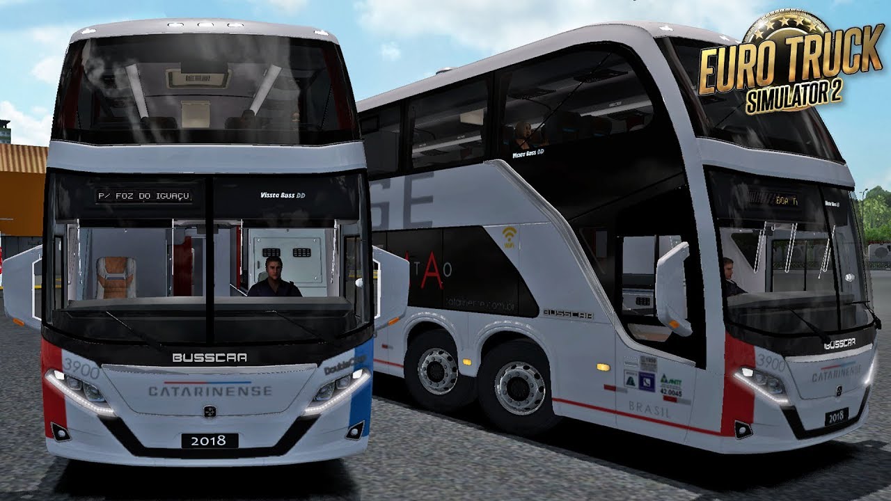 ETS 2 &ndash; DETAIL MAP | VISSTA BUSS DD | CATARINENSE | S&atilde;o Paulo / Foz do Igua&ccedil;u