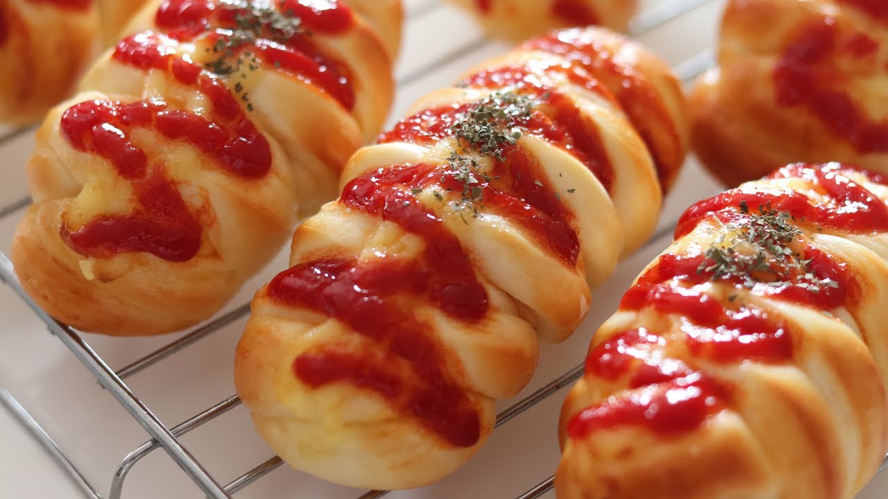 ふわふわ♡ウインナーパンの作り方／Vienna sausage Bread recipe