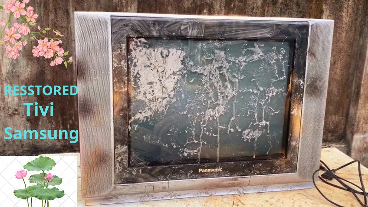 👉 I Restored This OLD Samsung TV and You Won't Believe the RESULTS! // Restoration an Old Samsung TV