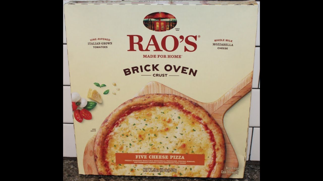 RAO’S Made For Home Brick Oven Crust Five Cheese Pizza Review