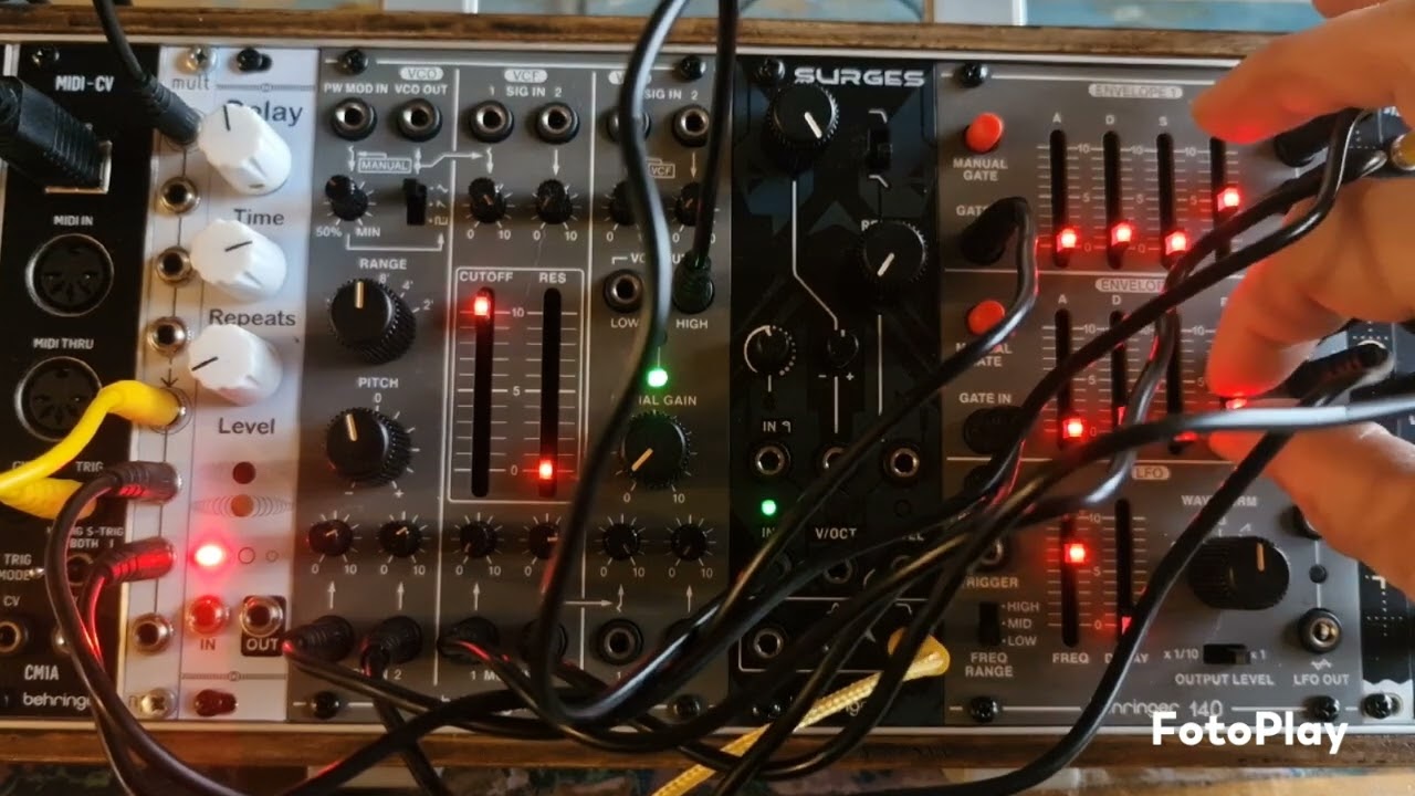 Behringer System 100  Kick Drum