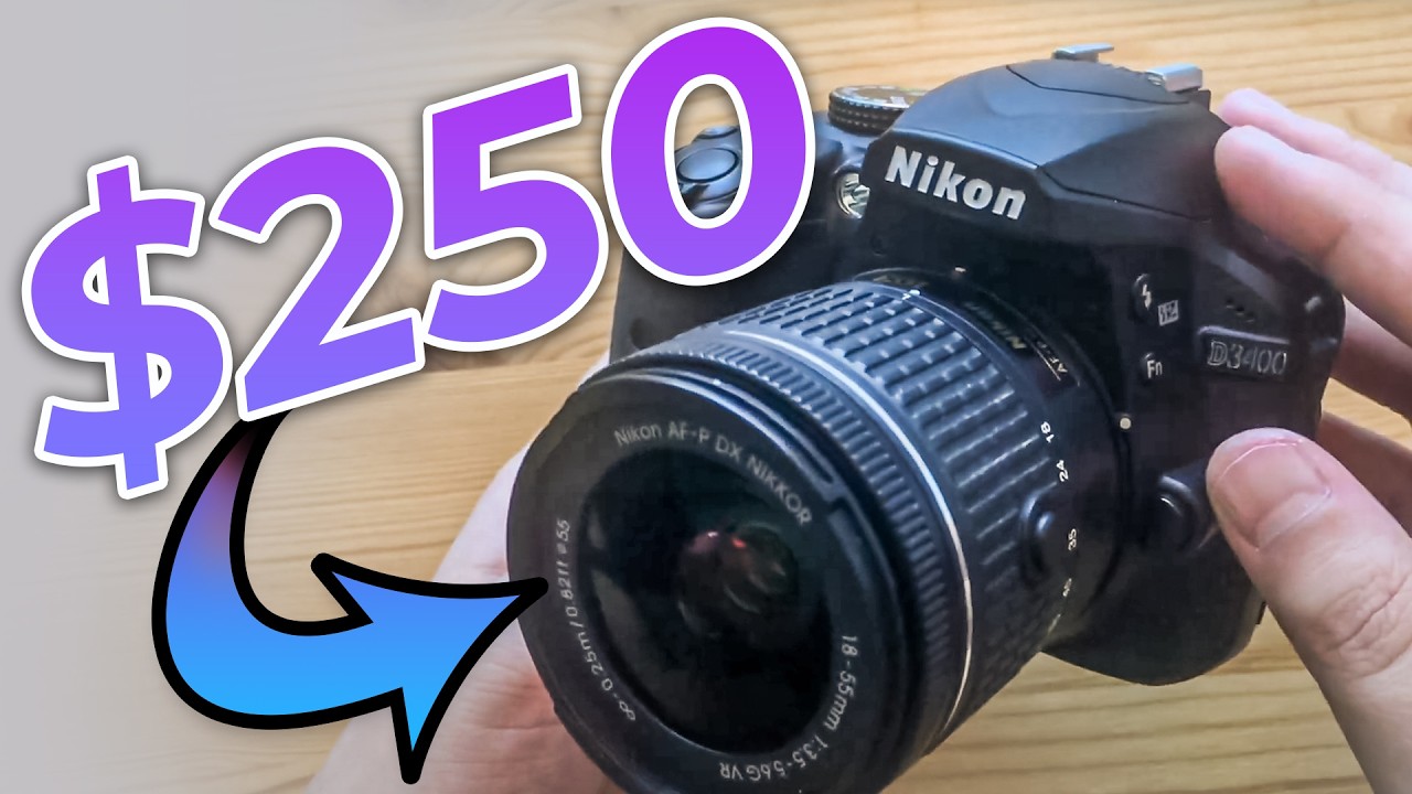 Nikon D3400: Best Beginner DSLR under $250?