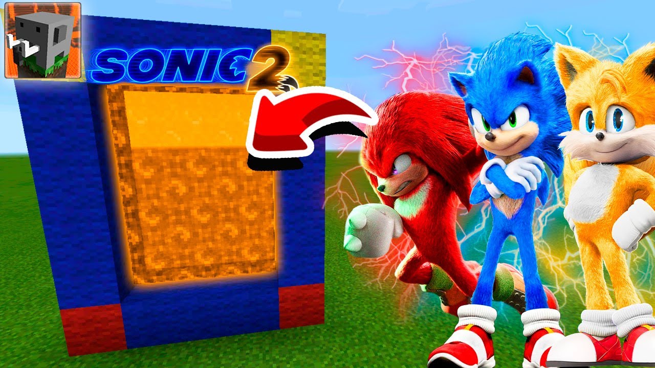 How to Make a PORTAL to SONIC 2 IN CRAFTSMAN