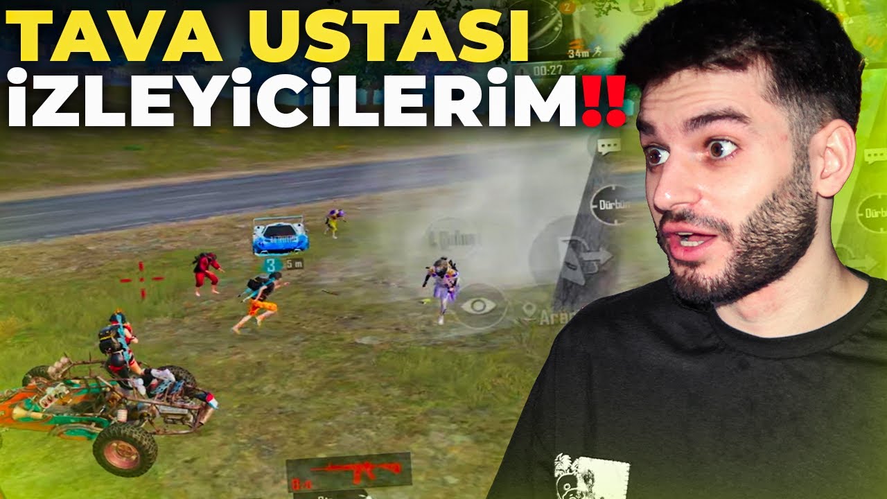 TAVA USTASI İZLEYİCİLERİMLE EFSANE FİGHT!! 🤣 | PUBG MOBILE