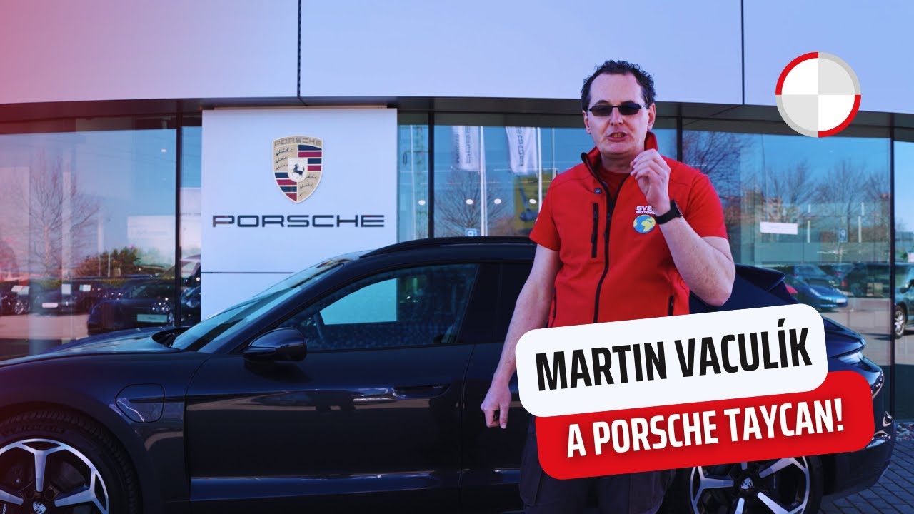 Martin Vaculík konečně testoval Porsche Taycan! Tohle je dobré i na vesnici