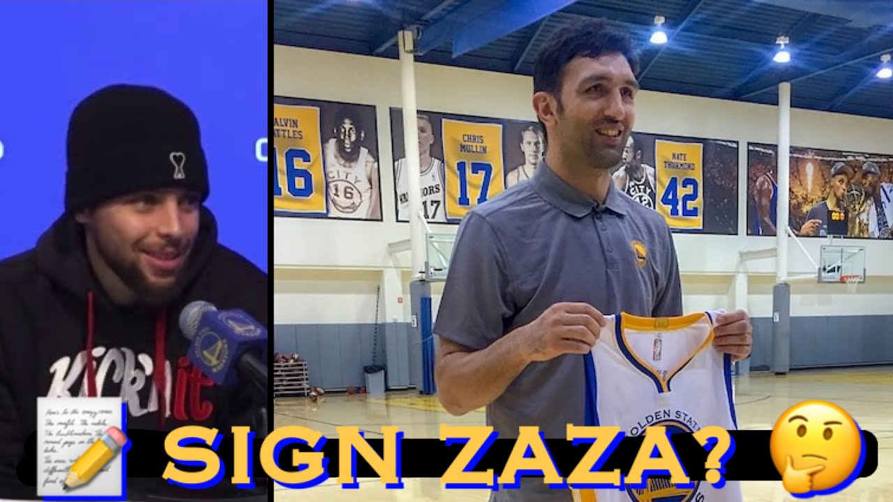 📺 Stephen Curry: &ldquo;(Zaza Pachulia) said two minutes would equal two pulled hamstrings &hellip;smart man!&rdquo; 😂