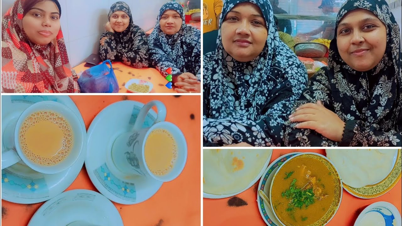 হোটেলে বসে সকালের ভরপুর নাস্তা করলাম 