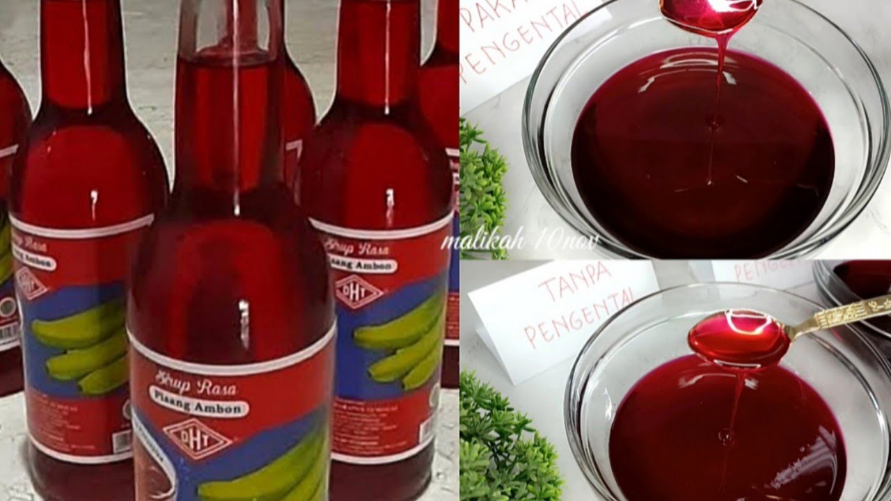 KALIAN SUKA YANG MANA❓ INI BEDANYA SIRUP DHT YANG DIBUAT PAKAI PENGENTAL DAN TANPA PENGENTAL ‼️