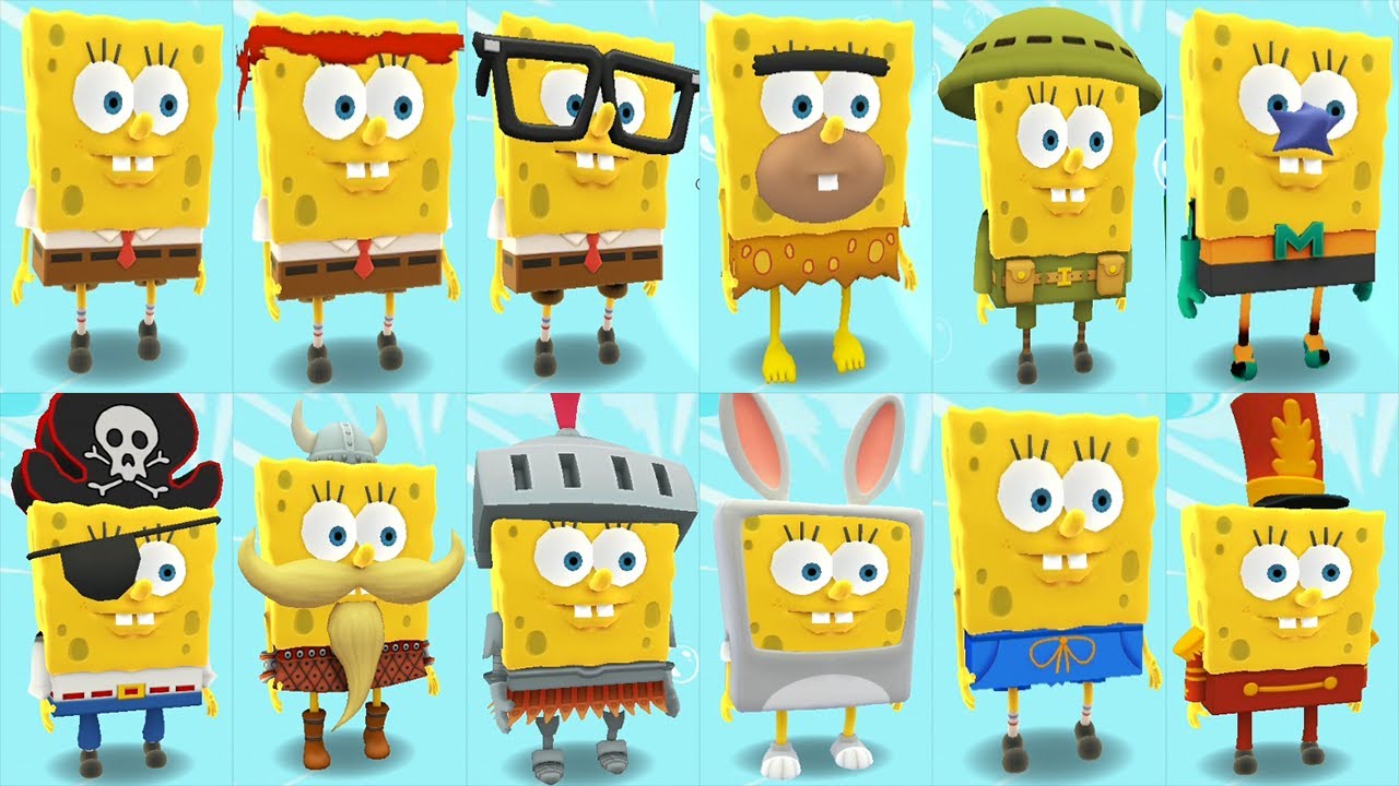 SpongeBob: Sponge on the Run - All 14 Characters Unlocked Update - All Vehicles All Costumes