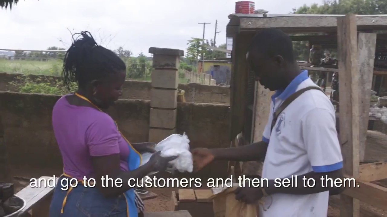 Alexander, Microcredit in Ghana, Africa