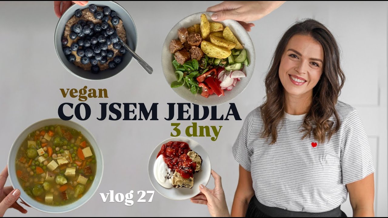 Co jsem jedla 3 dny | vlog #27/2025 | MaruškaVEG