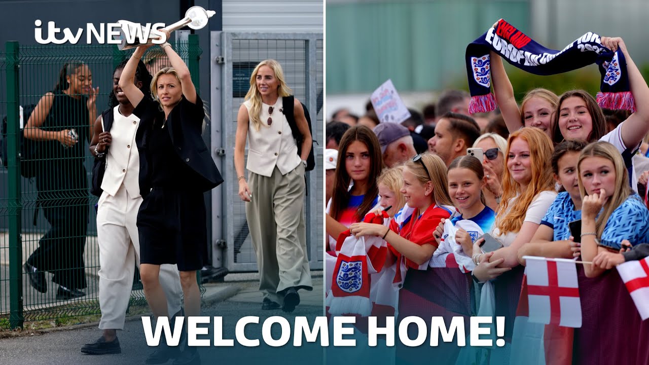 Lionesses return home triumphant | ITV News