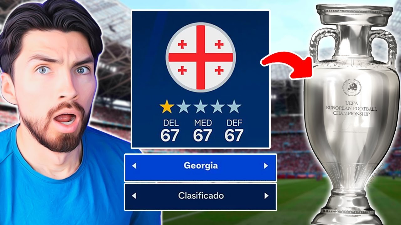 JUEGO LA EUROCOPA con el PEOR EQUIPO CLASIFICADO