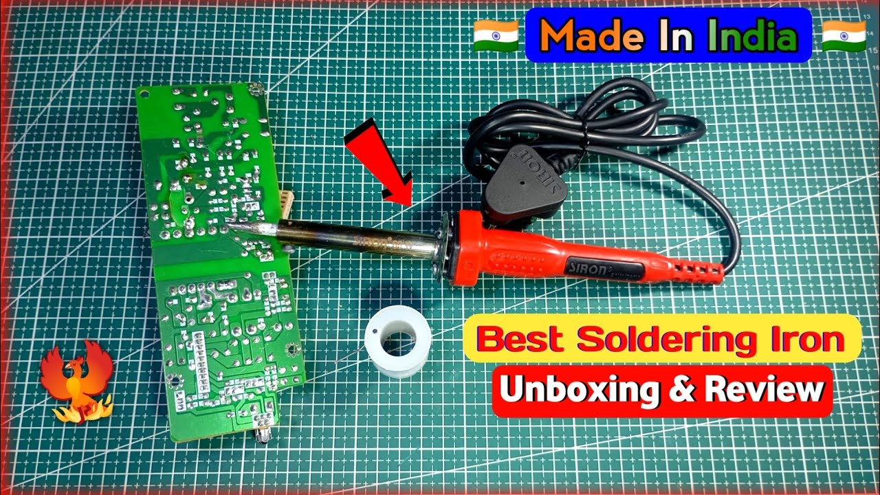 🇮🇳 Made In India Budget Soldering Iron | Best Soldering iron under 200 @SamarExperiment