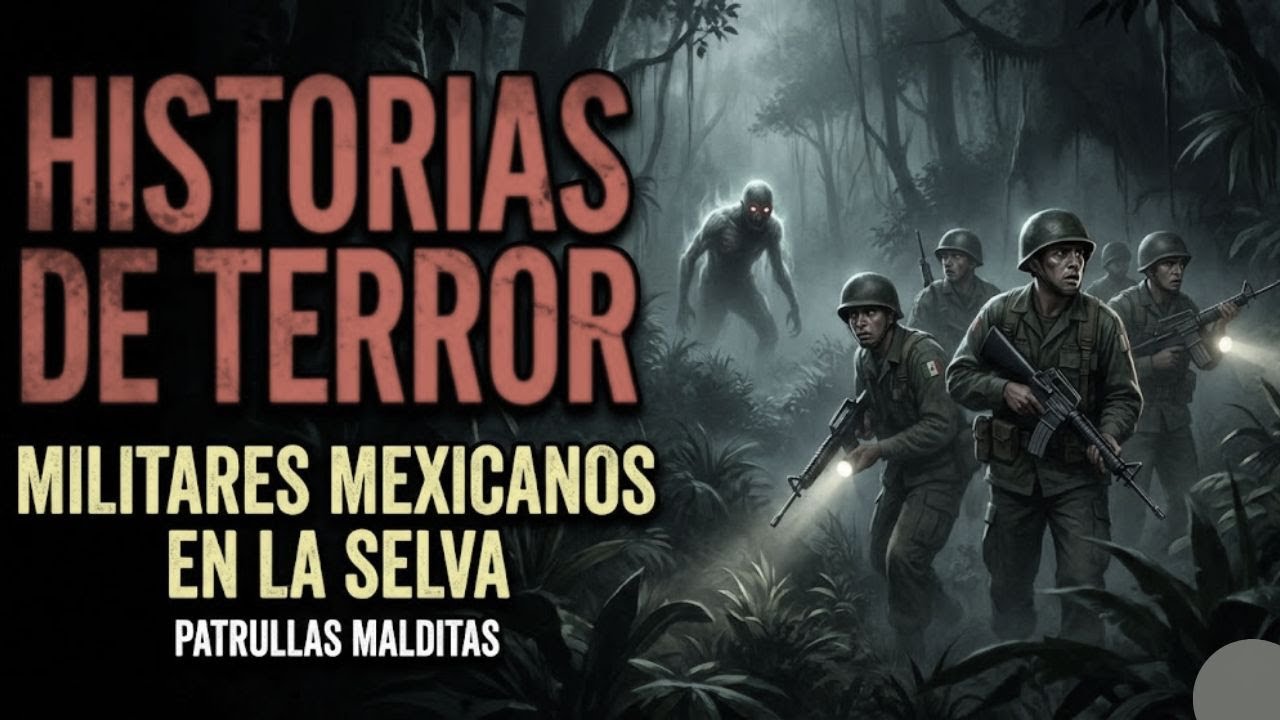 Historias de Terror de Militares en la Selva Mexicana | Sonidos de la Selva para Dormir | Vol. 7