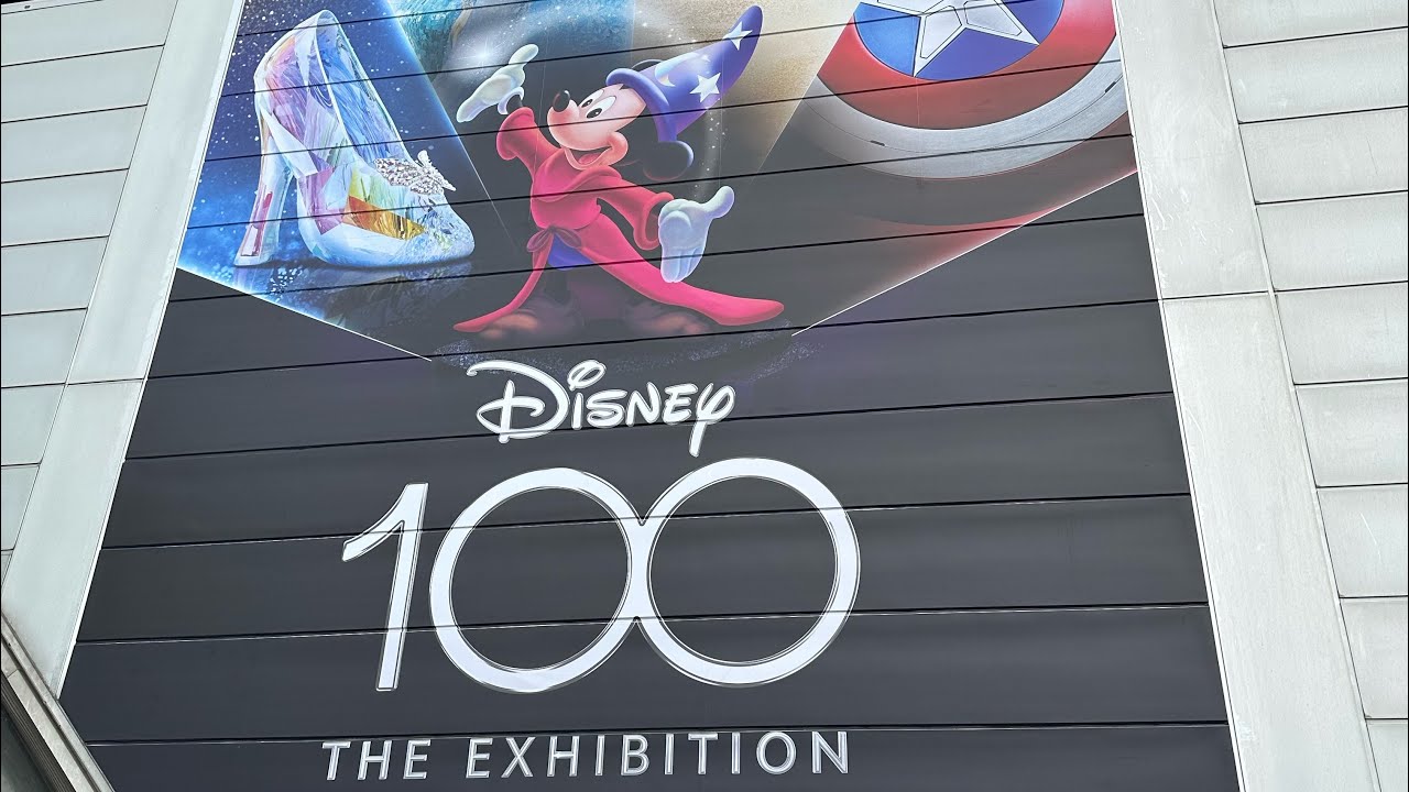 Disney 100 The Exhibition at Excel London Opening Day