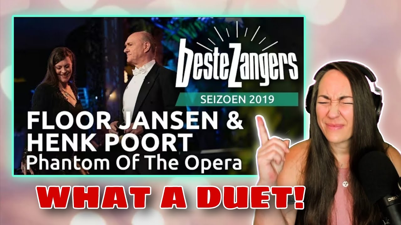 Этот голос! | Флор Янсен и Хенк Поорт — «Призрак оперы» | Лучшие певцы 2019 года | Реакция