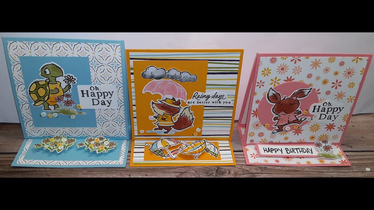 Fun Fold Friday with Playing in the Rain from Stampin' Up!