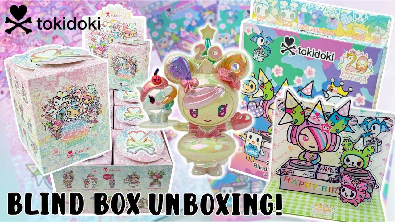 ДАВАЙТЕ ОТКРОЕМ СПЕЦИАЛЬНЫЕ КОРОБОЧКИ-СЛЕДЫ К 20-ЛЕТИЮ TOKIDOKI! Фигурки-слепки и акриловые подст...