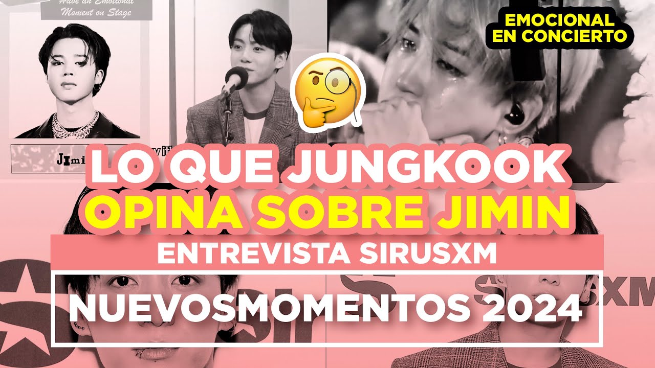 JIKOOK - NUEVA ENTREVISTA DE JUNGKOOK 2024 ¿QUÉ DIJO DE JIMIN? (Cecilia Kookmin)
