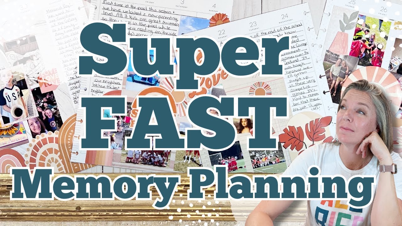 Super Fast Memory Planning || Memory Plan With Me