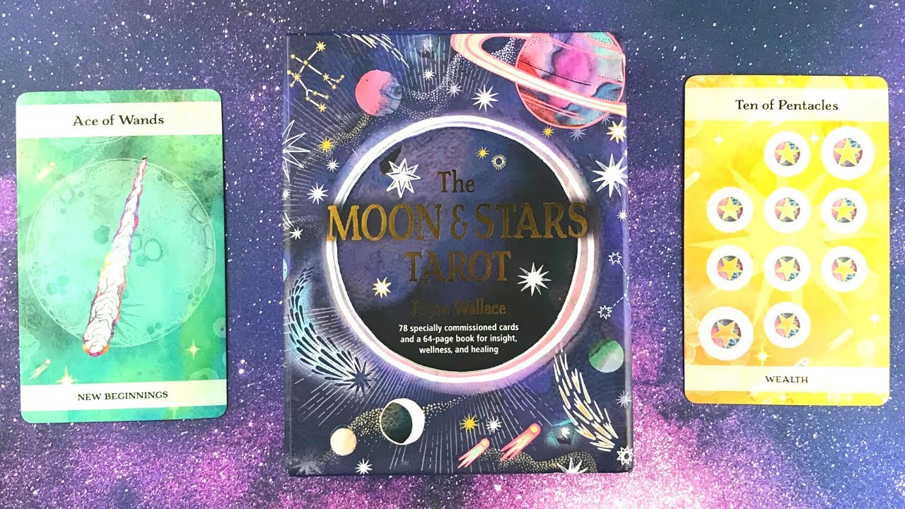 The Moon & Stars Tarot 🌕 Includes A Full Deck Of 78 Specially Commissioned Tarot Cards ⭐ Astrology