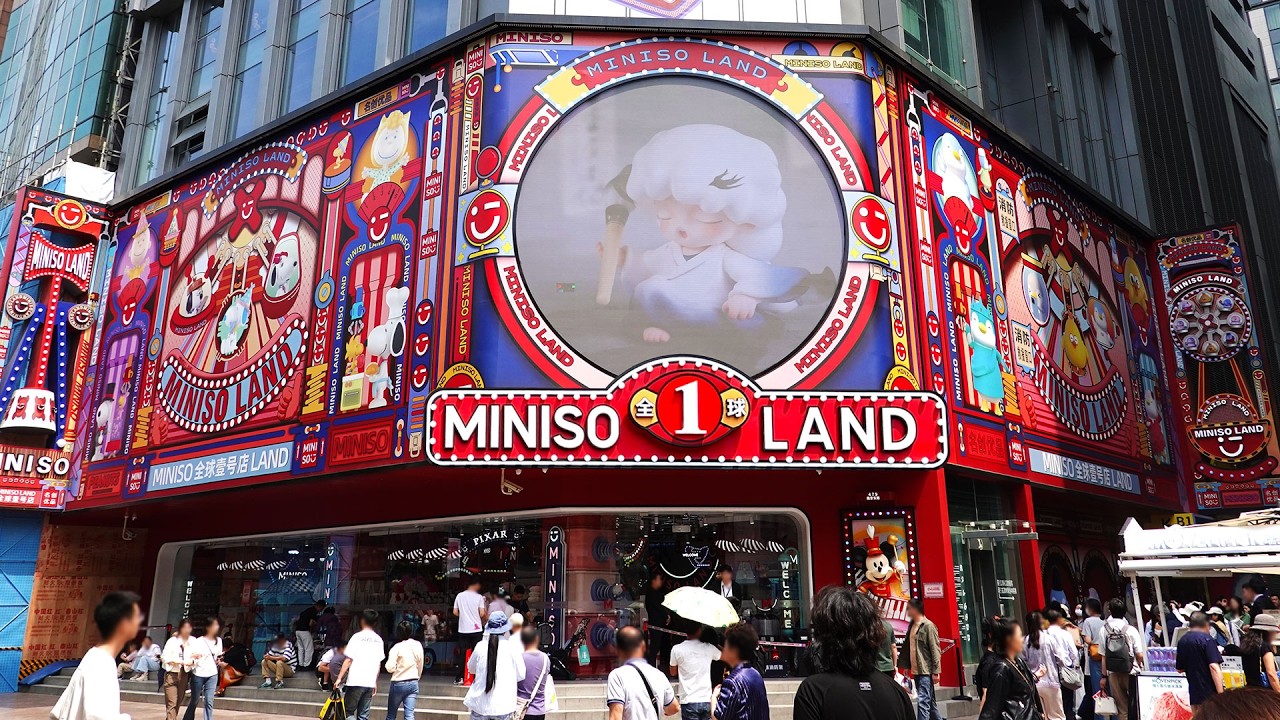 INSIDE Miniso Land Shanghai: The CRAZIEST Store on Earth?!