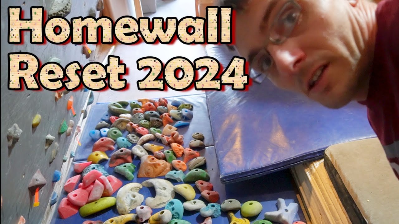 5 Ideas - Resetting your Home Climbing Wall