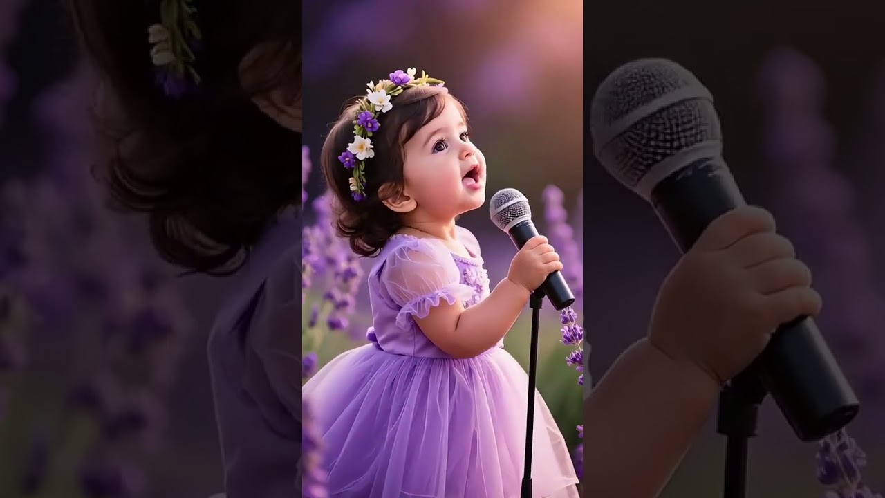 Ni&ntilde;a de Voz Celestial Canta 