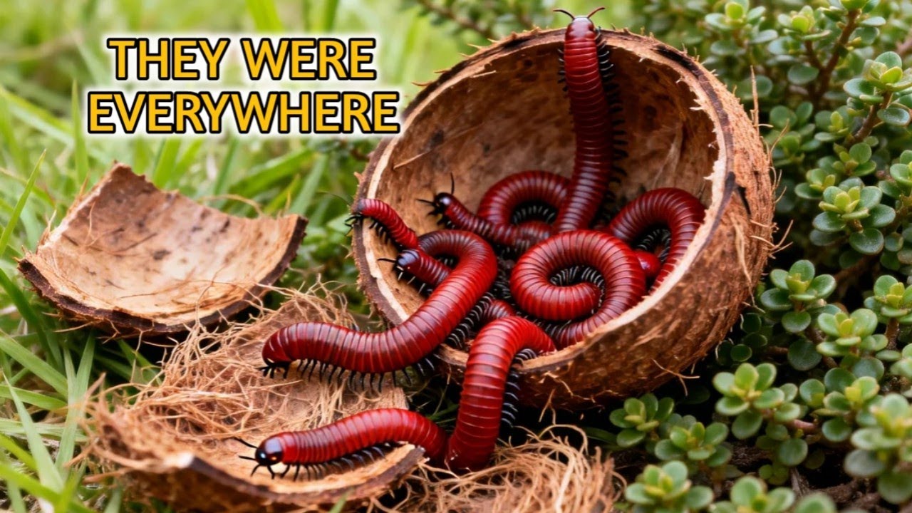 Quick hunt: Finding a massive millipede colony in their nest #natureexploration #insecthunt 