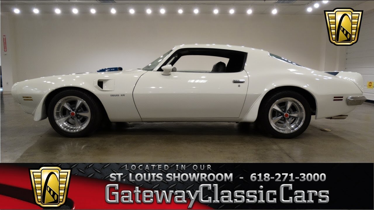 1971 Pontiac Trans Am - Gateway Classic Cars St. Louis - #6630