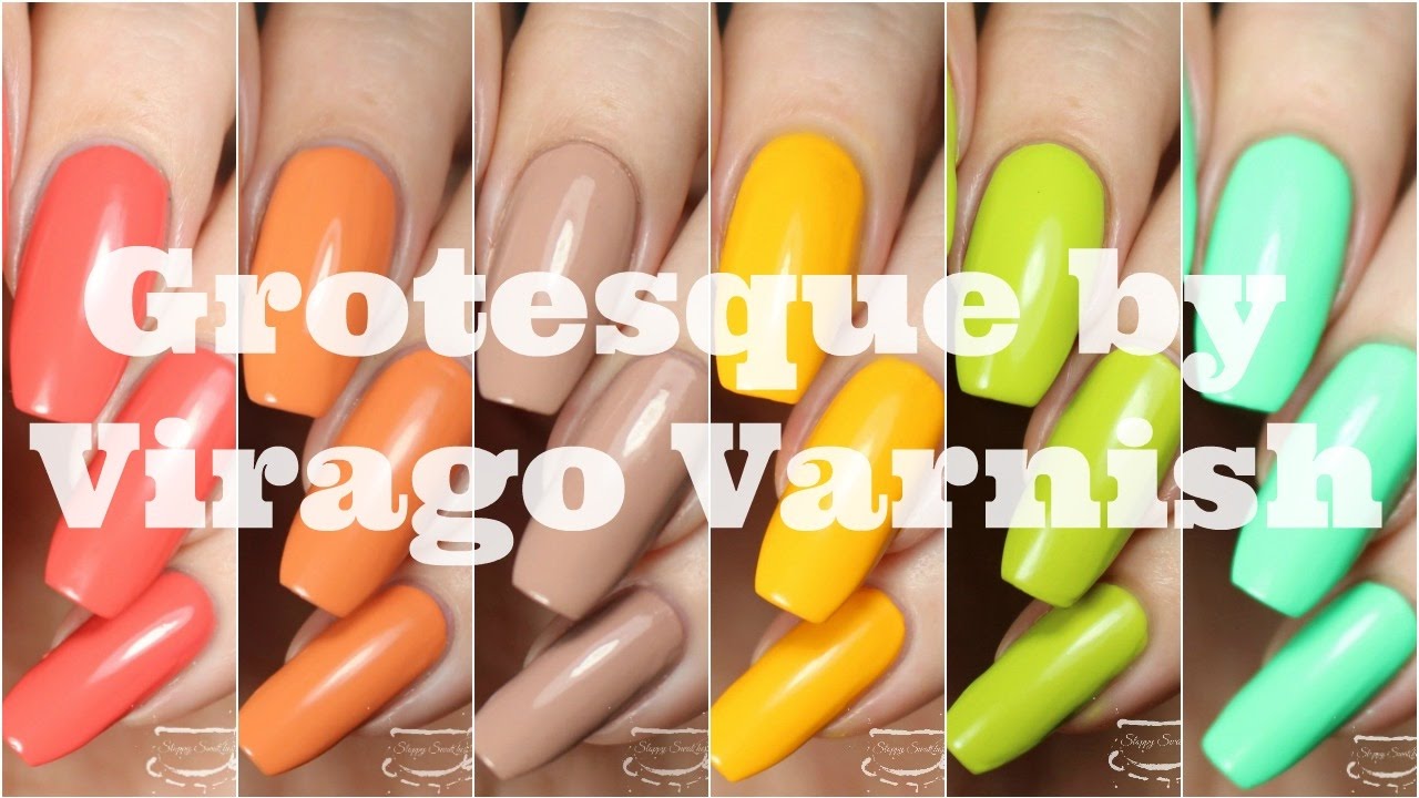 Swatches | Grotesque Collection by Virago Varnish
