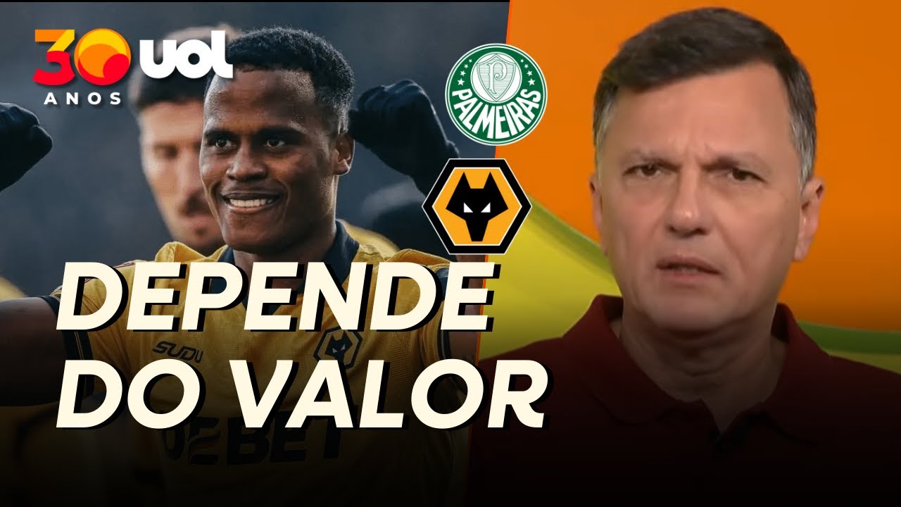 MAURO CEZAR: PROPOSTA DO PALMEIRAS POR ARIAS AINDA NÃO FOI ACEITA PELO WOLVES, DIZ JORNALISTA INGLÊS