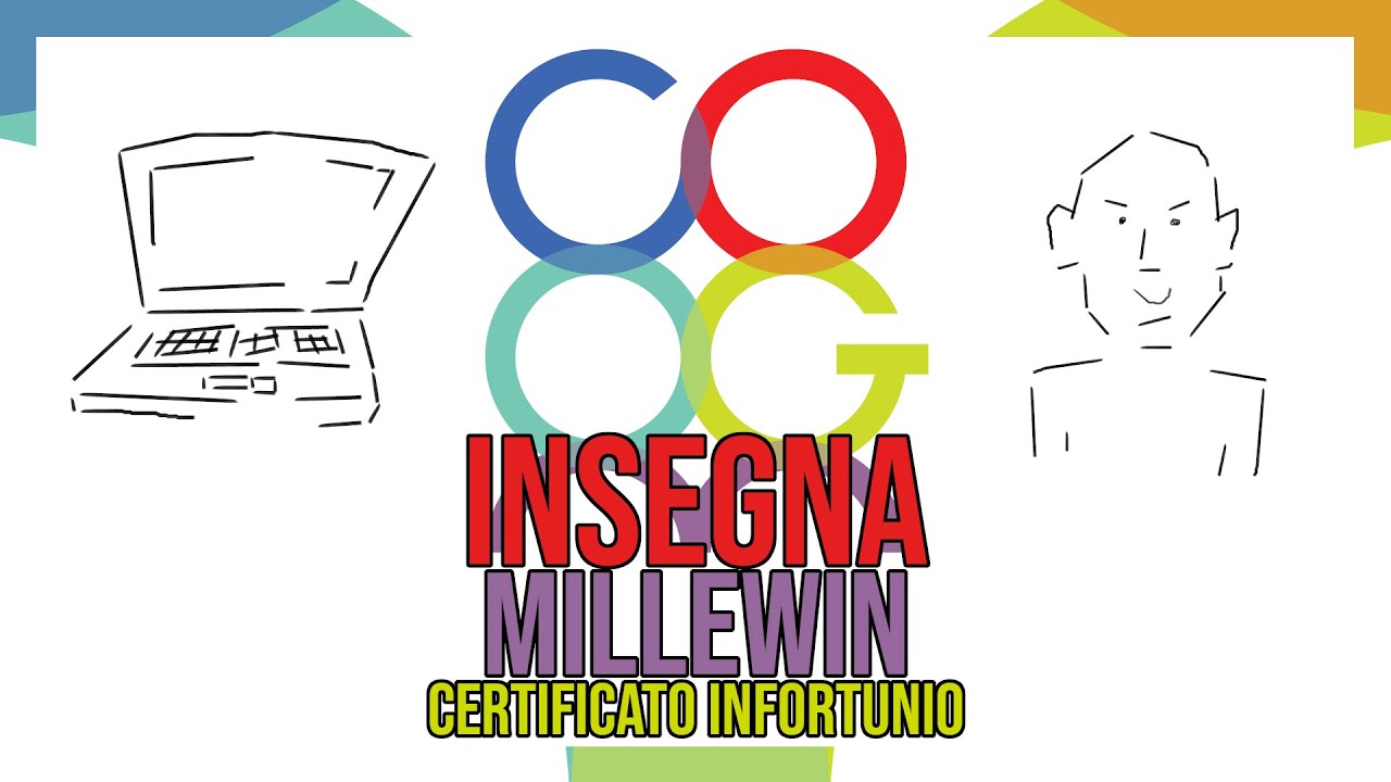 CoGMO insegna - Millewin - Certificato di Infortunio