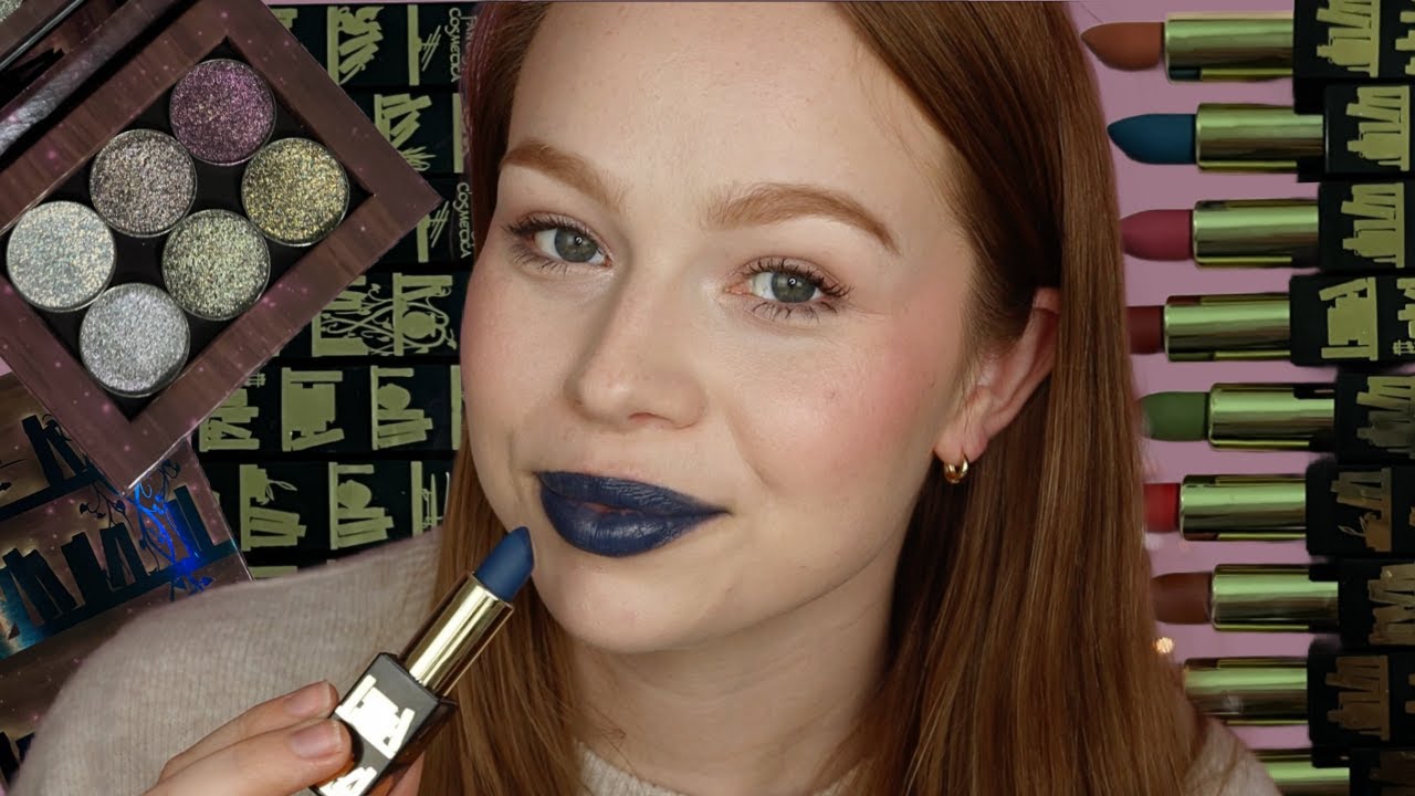 Коллекция Fantasy Cosmetica Lost Library | Образцы помад и многое другое #indiemas